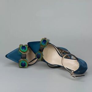 Peacock Inspired Detachable Shoe clip